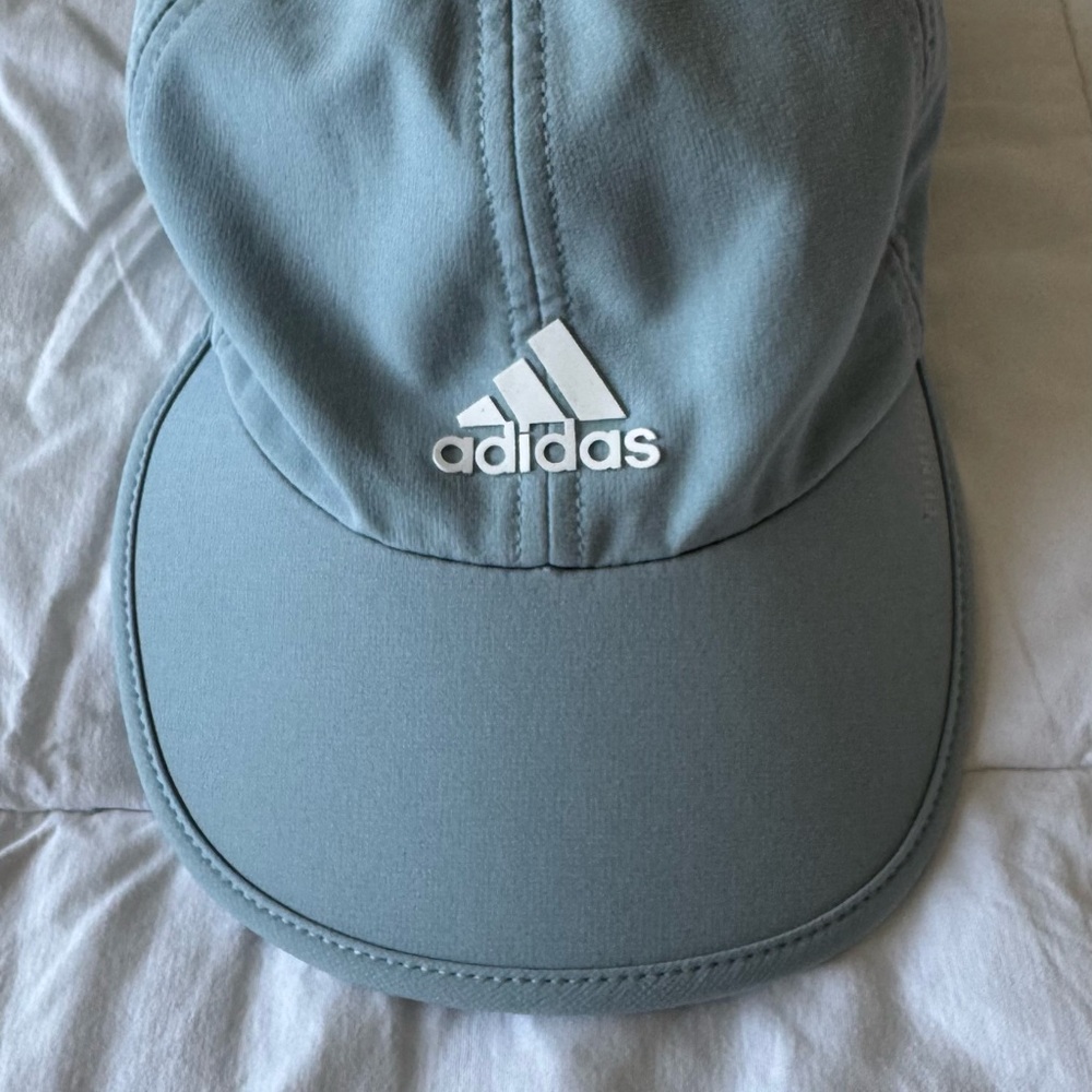 Adidas Light Blue Cap with White Logo